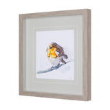Robin III by Mercana Studio a Hand Embellished Textured Framed Art Print Matted under Glass from Mercana - Luna Furniture