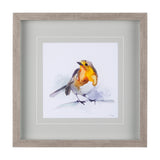 Robin IV by Mercana Studio a Hand Embellished Textured Framed Art Print Matted under Glass from Mercana - Luna Furniture