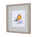 Robin IV by Mercana Studio a Hand Embellished Textured Framed Art Print Matted under Glass from Mercana - Luna Furniture