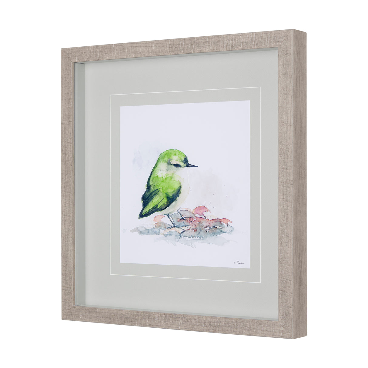 Rifleman II by Mercana Studio a Hand Embellished Textured Framed Art Print Matted under Glass from Mercana - Luna Furniture