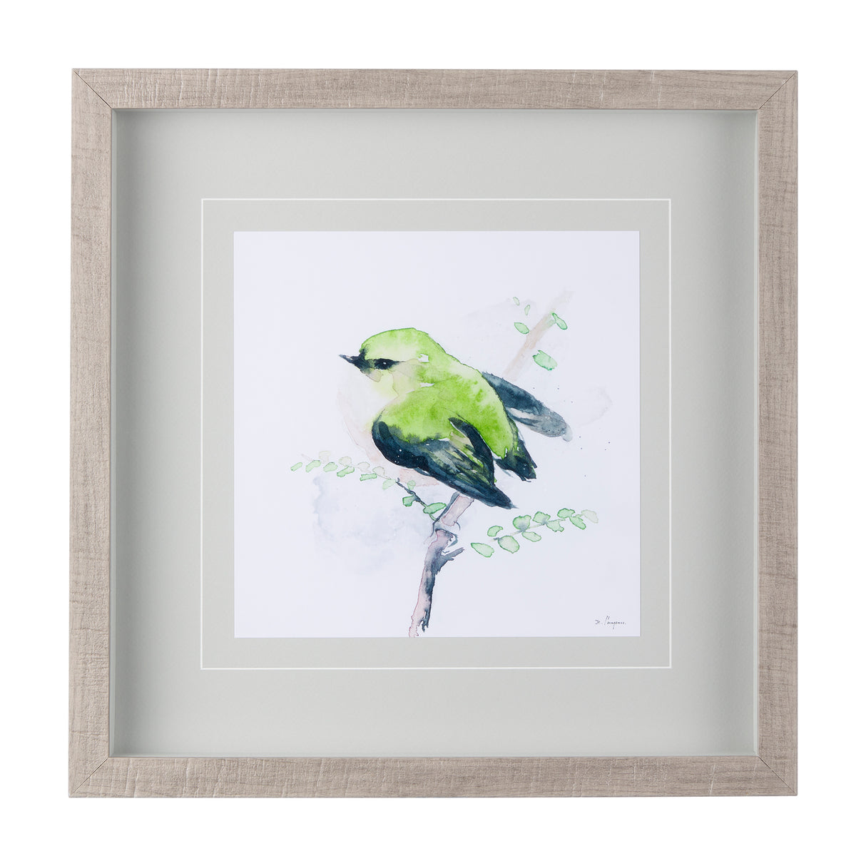 Rifleman III by Mercana Studio a Hand Embellished Textured Framed Art Print Matted under Glass from Mercana - Luna Furniture