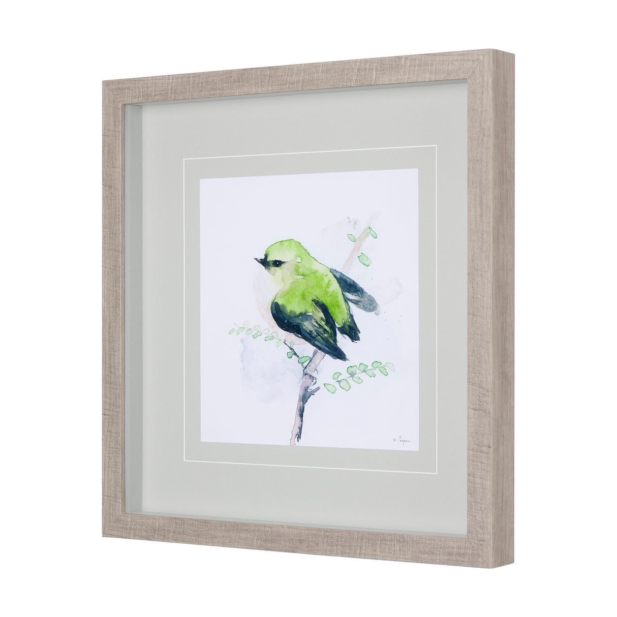 Rifleman III by Mercana Studio a Hand Embellished Textured Framed Art Print Matted under Glass from Mercana - Luna Furniture
