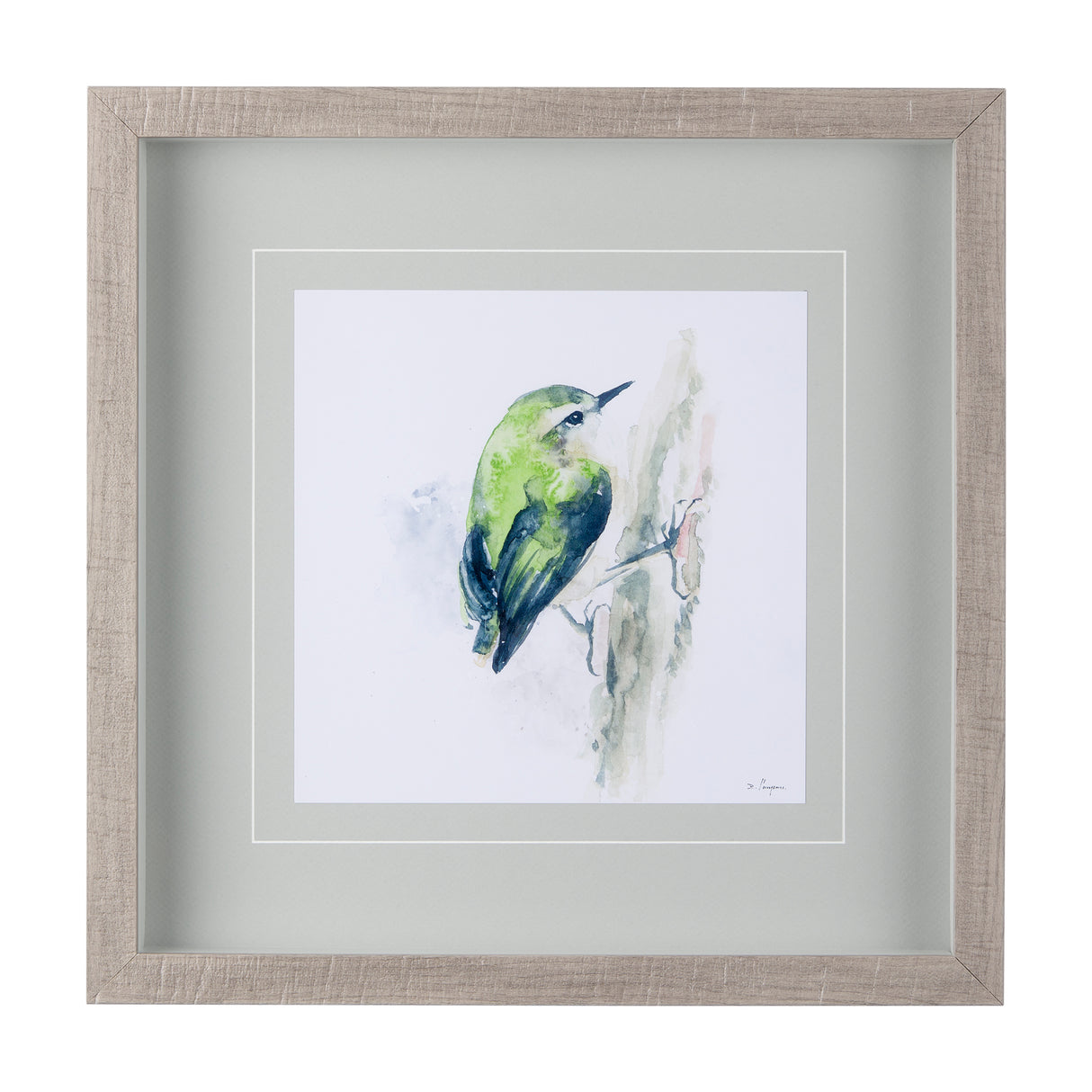 Rifleman IV by Mercana Studio a Hand Embellished Textured Framed Art Print Matted under Glass from Mercana - Luna Furniture