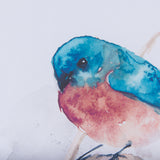 Eastern Blue III by Mercana Studio a Hand Embellished Textured Framed Art Print Matted under Glass from Mercana - Luna Furniture