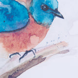 Eastern Blue IV by Mercana Studio a Hand Embellished Textured Framed Art Print Matted under Glass from Mercana - Luna Furniture