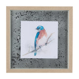 Eastern Blue VI by Mercana Studio a Hand Embellished Textured Framed Art Print Matted under Glass from Mercana - Luna Furniture