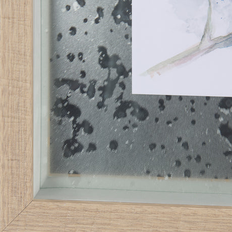 Eastern Blue VI by Mercana Studio a Hand Embellished Textured Framed Art Print Matted under Glass from Mercana - Luna Furniture