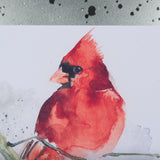 Cardinal I by Mercana Studio a Hand Embellished Textured Framed Art Print Matted under Glass from Mercana - Luna Furniture