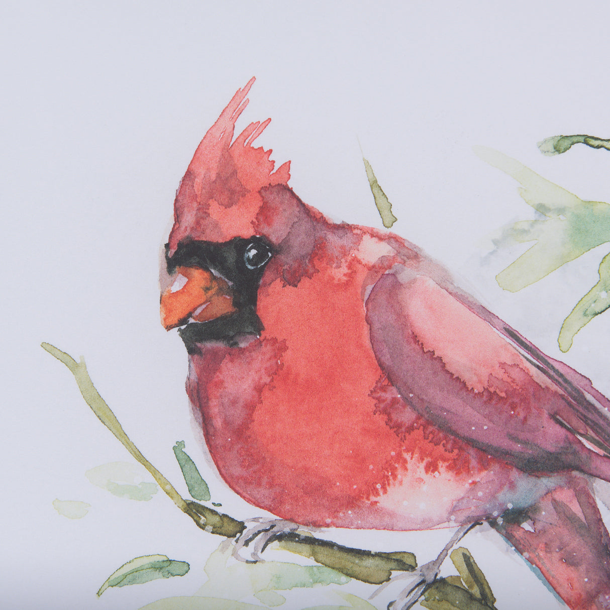 Cardinal III by Mercana Studio a Hand Embellished Textured Framed Art Print Matted under Glass from Mercana - Luna Furniture