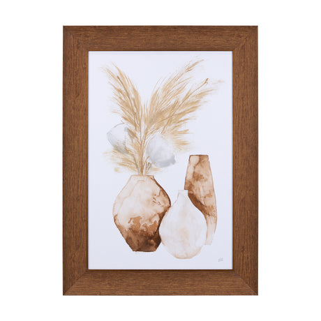 Vase Gray Pods by Mercana Studio a Hand Embellished Textured Framed Art Print from Mercana - Luna Furniture