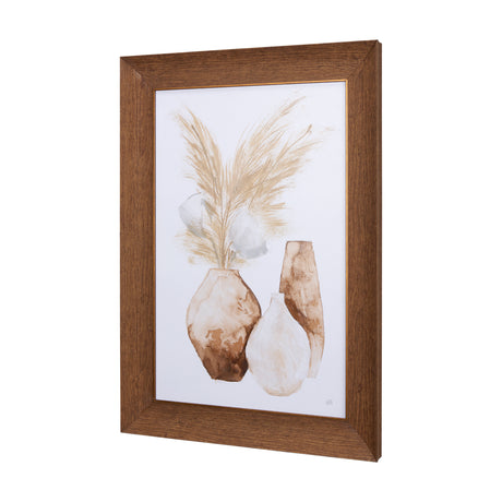 Vase Gray Pods by Mercana Studio a Hand Embellished Textured Framed Art Print from Mercana - Luna Furniture