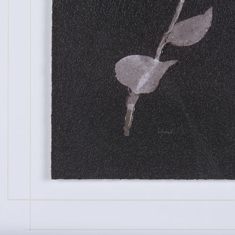 Night Leaves I by Mercana Studio a Hand Embellished Textured Framed Art Print Matted under Glass from Mercana - Luna Furniture