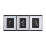 Night Leaves I by Mercana Studio a Hand Embellished Textured Framed Art Print Matted under Glass from Mercana - Luna Furniture