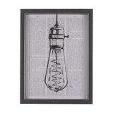 Vintage Page I by Mercana Studio a Hand Embellished Textured Framed Art Print from Mercana - Luna Furniture