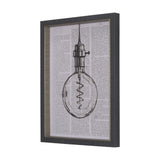 Vintage Page II by Mercana Studio a Hand Embellished Textured Framed Art Print from Mercana - Luna Furniture