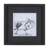 Animal Talk II by Mercana Studio a Framed Art Print Matted under Glass from Mercana - Luna Furniture