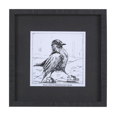 Animal Talk III by Mercana Studio a Framed Art Print Matted under Glass from Mercana - Luna Furniture