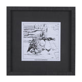 Animal Talk IV by Mercana Studio a Framed Art Print Matted under Glass from Mercana - Luna Furniture