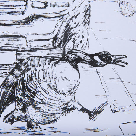 Animal Talk IV by Mercana Studio a Framed Art Print Matted under Glass from Mercana - Luna Furniture