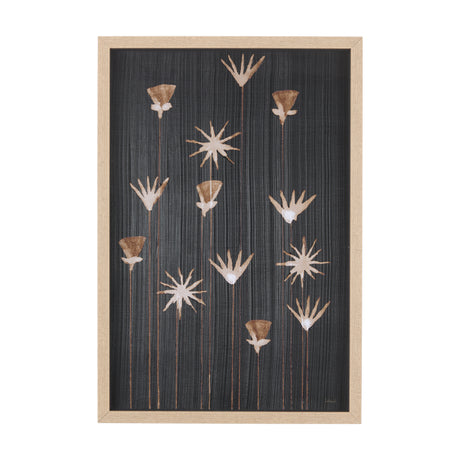 Spark II by Mercana Studio a Hand Embellished Textured Framed Art Print Matted under Glass from Mercana - Luna Furniture