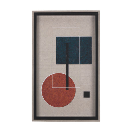 Variants I by Mercana Studio a Hand Embellished Textured Framed Art Print from Mercana - Luna Furniture