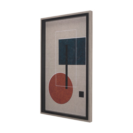 Variants I by Mercana Studio a Hand Embellished Textured Framed Art Print from Mercana - Luna Furniture