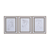 Andalusian I by Mercana Studio a Hand Embellished Textured Framed Art Print Matted under Glass from Mercana - Luna Furniture