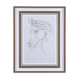 Arabian II by Mercana Studio a Hand Embellished Textured Framed Art Print Matted under Glass from Mercana - Luna Furniture