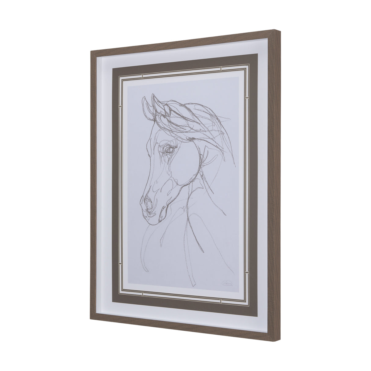 Arabian II by Mercana Studio a Hand Embellished Textured Framed Art Print Matted under Glass from Mercana - Luna Furniture
