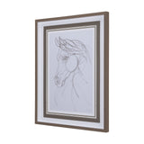 Arabian II by Mercana Studio a Hand Embellished Textured Framed Art Print Matted under Glass from Mercana - Luna Furniture