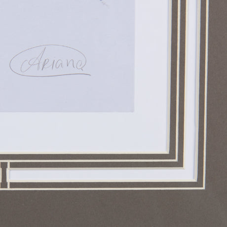 Arabian II by Mercana Studio a Hand Embellished Textured Framed Art Print Matted under Glass from Mercana - Luna Furniture