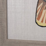Moth I by Mercana Studio a Hand Embellished Textured Framed Art Print from Mercana - Luna Furniture