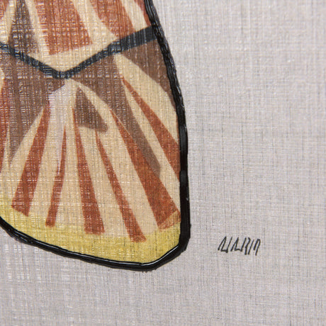 Moth I by Mercana Studio a Hand Embellished Textured Framed Art Print from Mercana - Luna Furniture