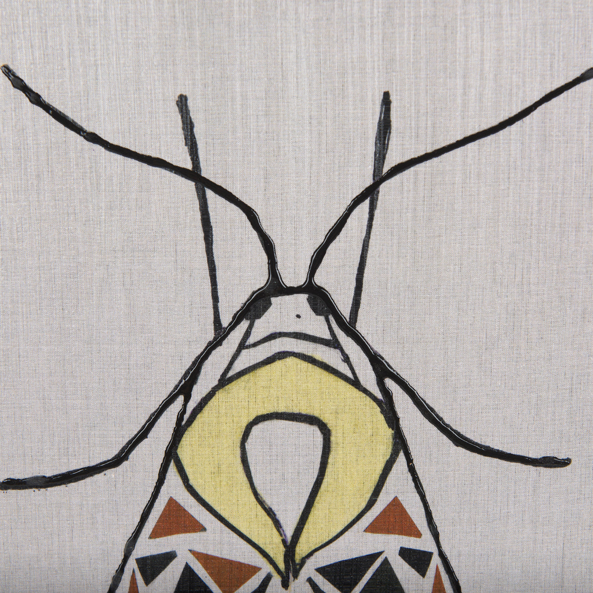 Moth II by Mercana Studio a Hand Embellished Textured Framed Art Print from Mercana - Luna Furniture