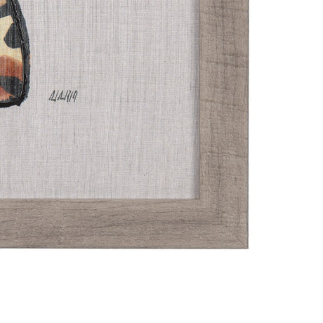 Moth III by Mercana Studio a Hand Embellished Textured Framed Art Print from Mercana - Luna Furniture