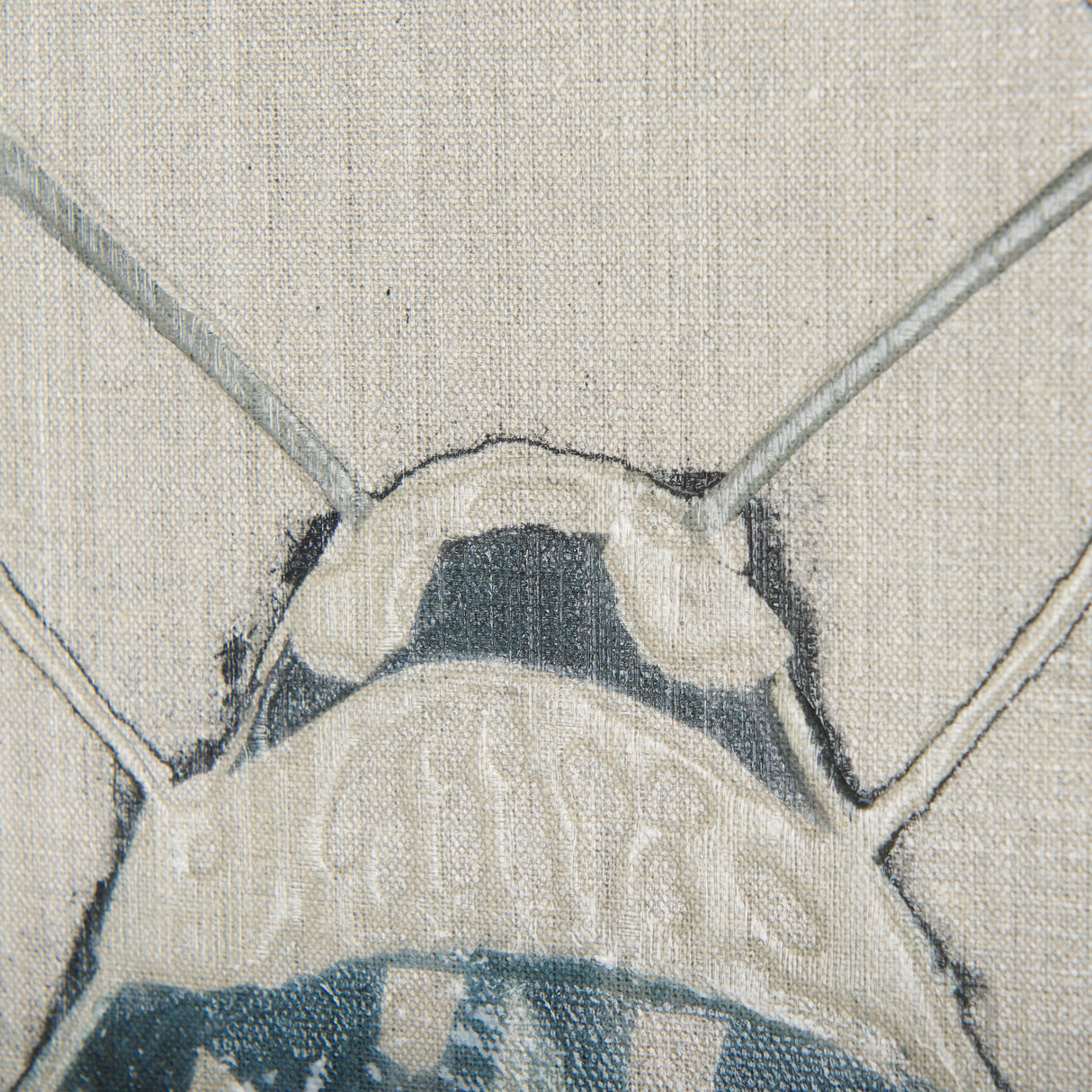 Moth Blue I by Mercana Studio a Hand Embellished Textured Canvas from Mercana - Luna Furniture
