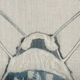 Moth Blue I by Mercana Studio a Hand Embellished Textured Canvas from Mercana - Luna Furniture