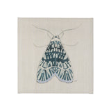 Moth Blue I by Mercana Studio a Hand Embellished Textured Canvas from Mercana - Luna Furniture
