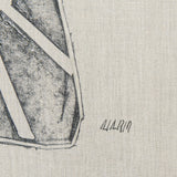 Moth Blue II by Mercana Studio a Hand Embellished Textured Canvas from Mercana - Luna Furniture