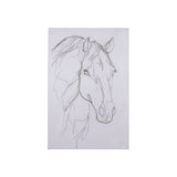 Thoroughbred III by Mercana Studio a Hand Embellished Textured Canvas from Mercana - Luna Furniture