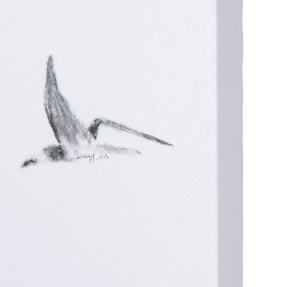 Fly Away II by Mercana Studio a Hand Embellished Textured Canvas from Mercana - Luna Furniture
