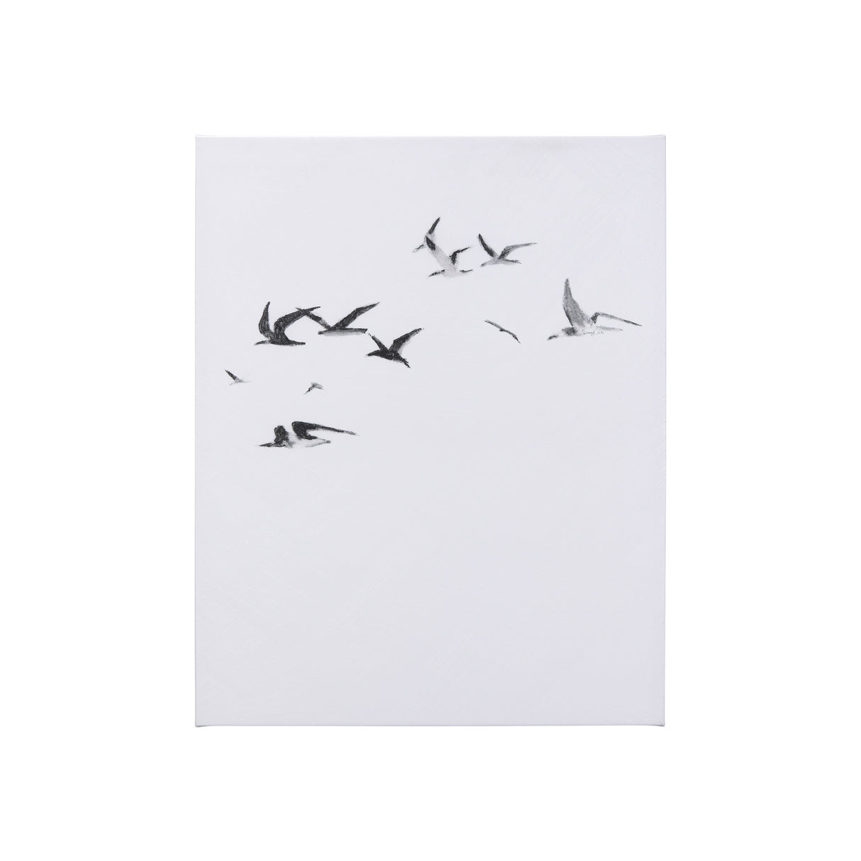 Fly Away II by Mercana Studio a Hand Embellished Textured Canvas from Mercana - Luna Furniture