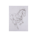 Horse I by Mercana Studio a Hand Embellished Textured Canvas from Mercana - Luna Furniture
