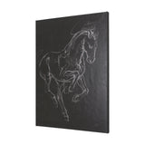 Horse III by Mercana Studio a Hand Embellished Textured Canvas from Mercana - Luna Furniture