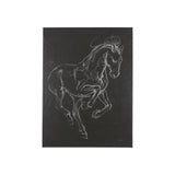 Horse III by Mercana Studio a Hand Embellished Textured Canvas from Mercana - Luna Furniture