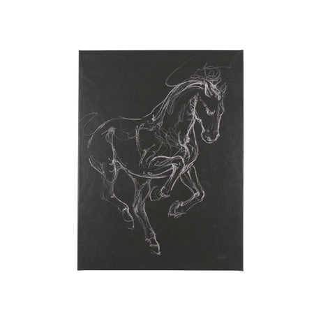Horse III by Mercana Studio a Hand Embellished Textured Canvas from Mercana - Luna Furniture