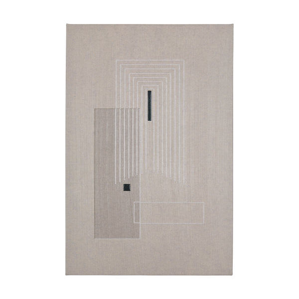 Balance V by Mercana Studio a Hand Embellished Textured Canvas