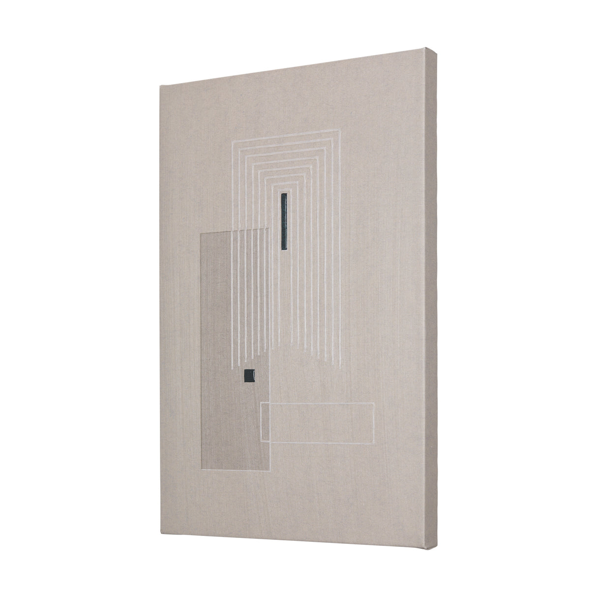 Balance V by Mercana Studio a Hand Embellished Textured Canvas from Mercana - Luna Furniture