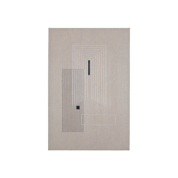 Balance V by Mercana Studio a Hand Embellished Textured Canvas