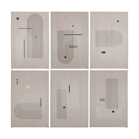 Balance V by Mercana Studio a Hand Embellished Textured Canvas from Mercana - Luna Furniture